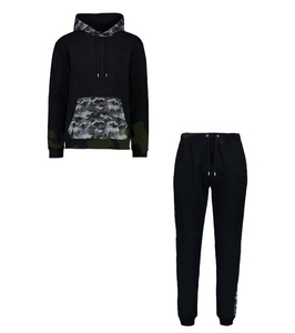 ชุดกีฬาขนแกะแขนยาวสำหรับผู้ชายชุดกีฬาฤดูหนาวแบบสวมศีรษะสำหรับฝึกซ้อมและวิ่งจ๊อกกิ้ง - Product Image 1