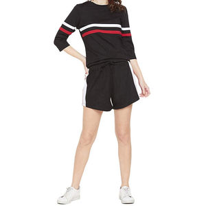 Top Selling Washed 100% Cotton <b>Embroidery</b> Oversized T-Shirts Short <b>Set</b> For Men Women T Shirts and Shorts <b>Set</b> 2026 - Product Image 5