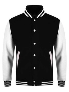 Blousons universitaires pour hommes, style rétro, personnalisés OEM, type bomber, Letterman, de baseball, brodés, fins, d'hiver, vierges, vente en gros - Product Image 5