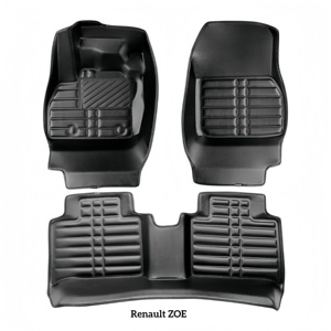 <span class=keywords><strong>Tappetini</strong></span> Auto Sportivi 5D in Pelle Ecologica su Misura per Renault <span class=keywords><strong>Clio</strong></span> 5 V Mk5 Hatchback, Impermeabili e Antiscivolo - Product Image 6