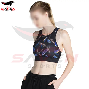 Nouveauté 2026 : Soutien-gorge de sport respirant et uni pour femme, design élégant et moderne, impression par sublimation, idéal pour le yoga et le fitness - Product Image 3