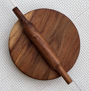 Wood Dough <b>Rolling</b> Pin and Board for Pastry Boards Food Grade Kitchen Baking <b>Tools</b> <b>Rolling</b> Pin Customized Sale - Product Image 3