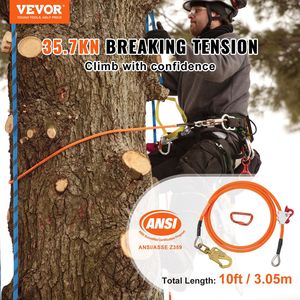 Moschettone in Acciaio Legato da 10ft (3m) per Arboricoltura, con Anima in Acciaio da 12,7mm, Accessorio per Attrezzatura da Arrampicata su Alberi - Product Image 2