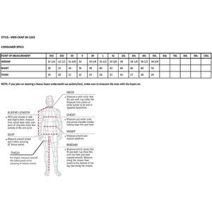 ชุดขี่มอเตอร์ไซค์และแข่งรถหนังสีดำสำหรับผู้ชาย ปี 2025 รุ่น Slash Pocket SH1103 พร้อมซับในกันหนาวแบบถอดได้ - Product Image 6