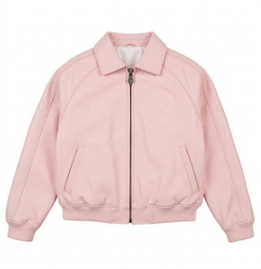 Chaqueta Bomber de Cuero Personalizada para Hombre, Cómoda y Elegante, de Alta Calidad y Resistente al Viento - Product Image 6