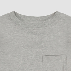 Matériaux respirants pour la collection d'été, design élégant, col rond, avec poche avant et logo personnalisé / Confortable - Product Image 2