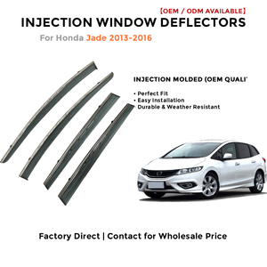Deflector de Viento para Honda Jade 2013-2016, Protector Solar y de Lluvia, Visera para Ventana de Coche - Product Image 2