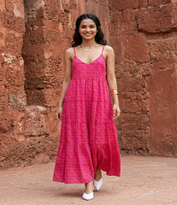Vestido de Cambray para Mujer, Ligero, de Tela de Algodón Suave, Transpirable, Informal, para Verano, Ropa de Moda Diaria para Mujer, Proveedor de Ropa - Product Image 1