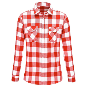 Mens Flannel Shirt Long Sleeve Button Down Cotton Top Designed For Comfortable Daily Wear Casual Gatherings And Cool - Product Image 1