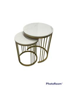 Mesa de Centro de Diseño Nórdico Único y Popular, Hecha a Mano, Moderna, Blanca, de Lujo, con Color Personalizado, Muebles Metálicos - Product Image 5