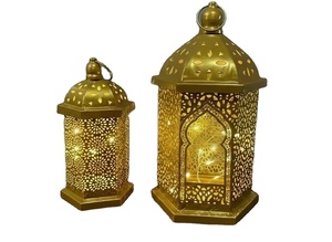 Nouvelles lanternes marocaines en métal faites à la main pour décorations intérieures et extérieures de qualité supérieure - Product Image 2