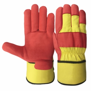 Gants de travail canadiens personnalisables avec logo, haute performance, en cuir de chèvre souple et résistant, gants de sécurité industriels antidérapants - Product Image 5