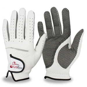 Guantes de Ciclismo y Golf Personalizados de Alta Calidad, Cuero Genuino, Antideslizantes, Impermeables, Duraderos, con Velcro Telescópico, para Mano Izquierda, para Hombre - Product Image 3