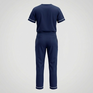 Light Weight Fashion Women Wholesale Professional Women's Nurse Doctor Uniform V-neck <b>Scrub</b> Jogger Suit Medical <b>Scrubs</b> <b>Set</b> - Product Image 2