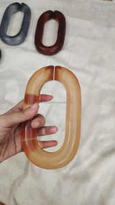 Résine ornementale moderne faite à la main suspendue Accents muraux de chaîne en acrylique moderne personnalisés pour la décoration intérieure Diwali Festival anniversaire - Product Image 4