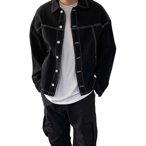Private Label <b>Men</b> Winter <b>Jackets</b> Oem Service <b>Men</b> Jeans <b>Jackets</b> Adults Wear <b>Men</b> Jeans <b>Jackets</b> - Product Image 1