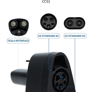 Adaptador de Carga Rápida CC CCS1 y J1772 a Tesla EV, 200A IP54 para Carga de Vehículos Eléctricos Tesla Model S 3 X Y - Product Image 6