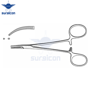 Pinza Hemostática Quirúrgica Halsted-Mosquito Artery Forcep de 12.5 cm / 5 Pulgadas con Dientes Curvos 1:2, Instrumento de Acero Inoxidable de Primera Calidad - Product Image 3
