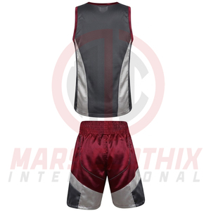 Uniforme de Boxeo de Primera Calidad Personalizado a Precio de Mayoreo, Ropa Deportiva Transpirable, Conjunto de Uniformes de Boxeo - Product Image 3