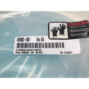 Coorstek 4095082-001 <b>Ceramic</b> <b>Ring</b>, 8.775 OD x - Trusted Global Legacy Semiconductor Equipment and Parts at - Product Image 3