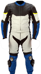 High Performance Motorcycle Racing <b>Suit</b> <b>Full</b> <b>Body</b> Protective Leather Riding Gear Durable Motorcycle Racing Apparel For Track - Product Image 2