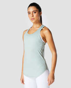 Best Solid Women's Tank <b>Tops</b> Streetwear 100% Cotton Lightweight Women's Tank <b>Tops</b> Customized Logo Printing - Product Image 1