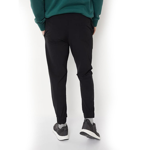 Pantalones Deportivos de Jacquard para Hombre, Pantalones Casuales de Corte Ajustado con Puños Elásticos y Tela Texturizada - Product Image 3