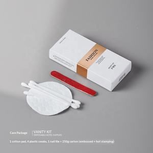 <span class=keywords><strong>Kit</strong></span> de toilette jetable avec brosse à dents à poils souples et dentifrice pour hôtels et gîtes, logo personnalisable disponible - Product Image 6