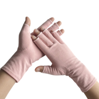 Gants de fitness unisexes en spandex à demi-doigts, à enfiler, pour la musculation, l'entraînement et l'exercice