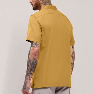 เสื้อเชิ้ตคิวบันคอลลาร์สำหรับผู้ชาย ผลิตอย่างมืออาชีพ ขายตรงจากโรงงาน เสื้อเชิ้ตคิวบันคอลลาร์สำหรับผู้ชายลดราคา - Product Image 2