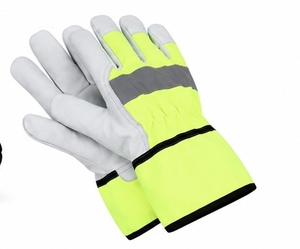 Gants de travail canadiens en cuir de qualité supérieure, antidérapants, respirants, durables pour les applications industrielles, travaux lourds - Product Image 6
