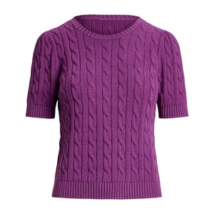 Pullover Twin Set Sweater Sweater Fashion Front Open Hollow <b>Shawl</b> YT Retro Double Pocket Knitted Spring and Summer greek wear - Product Image 5