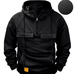 Sudaderas con capucha para hombre, diseño de moda, personaliza tu propio logo, 100% algodón, para adultos, personalizadas - Product Image 1