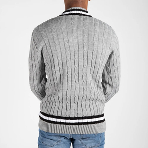 Créez Votre Pull Personnalisé de Qualité Supérieure pour Femme, Col en V, Laine/Cachemire, Anti-Plis, avec Ceinture à Nouer, Collection Automne - Product Image 5