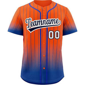 Camiseta de Béisbol Nueva en Oferta, Venta al Por Mayor Directa de Fábrica, Uniforme de Béisbol Moderno y Económico para Hombre - Product Image 4