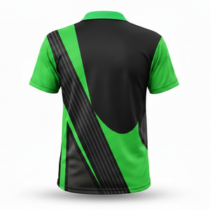 เสื้อโปโลพิคเคิลบอลแบบปรับแต่งได้ ทรงเข้ารูป ระบายอากาศ แห้งเร็ว เหมาะสำหรับเล่นกีฬา  รับผลิตแบบ OEM ODM - Product Image 4