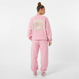 Ensemble de survêtement à capuche pour homme, manches longues, coupe ample, poches latérales, taille élastique, streetwear d'hiver, imprimé délavé à l'acide - Product Image 3