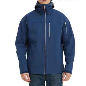 Chaqueta Cortavientos Unisex de Alta Calidad con Cuello Alto, Cierre de Cremallera y Bolsillo Frontal, en Poliéster - Product Image 1