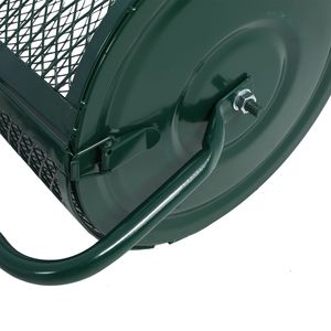 Esparcidor de Turba con Mango en Forma de T de 24 Pulgadas, Aireadores de Compost de Malla Metálica para Cuidado del Césped y Jardín, Esparcidor de Abono para Siembra - Product Image 4