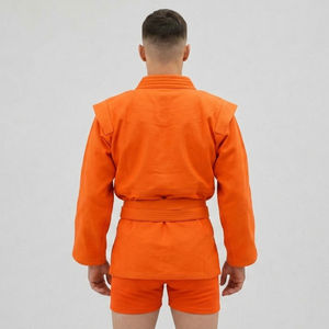 Uniformes de Sambo en tissu 100% coton, cousus à la machine, qualité supérieure exigeante des clients, costume de Sambo 2 pièces - Product Image 2