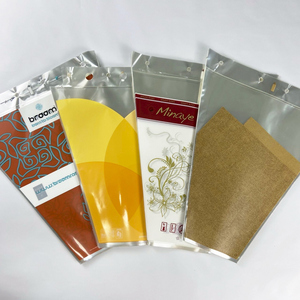 Fundas para Ramos de Flores de Fábrica, Reciclables, con Logotipos Personalizados Impresos, Transparentes, de BOPP, Impermeables, Aptas para Alimentos, No Tóxicas - Product Image 2