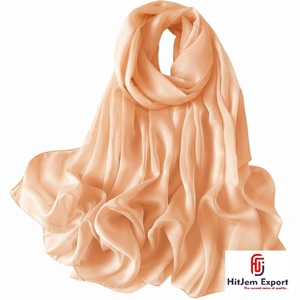 Custom Cotton Viscose Polyester <b>Scarf</b> Fabric Manufacturer Soft Lightweight OEM ODM Bulk White Label Service - Product Image 3