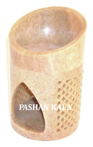 Exclusive And Beautiful Handmade Natural Soapstone Assorted Design And Size Carving Aroma <b>Oil</b> <b>Burner</b> For Decoration And Gifting - Product Image 2