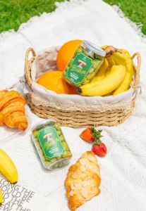 Colección BAISER, Té Verde Sin Azúcar Cubierto de Chocolate con Almendras, Calidad Premium, 100gr, Hecho en Vietnam, para Venta al Por Mayor - Product Image 2