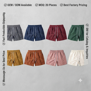 Mejor Precio de Fábrica, Shorts Casuales para Hombre, Se Pueden Imprimir con LOGO, Shorts Finos y Holgados de Verano, Pantalones de Playa, Pantalones Deportivos para Hombre - Product Image 6