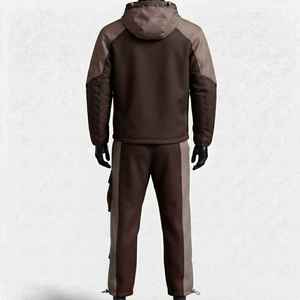 Survêtement coupe-vent personnalisé pour hommes grandes tailles, léger, respirant, coupe-vent, vêtements de sport d'extérieur, logo OEM, vente en gros - Product Image 3