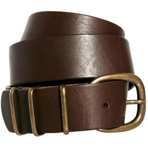 Ceintures en cuir véritable avec boucle en laiton doré de luxe, impression de logo personnalisée, ceintures écologiques pour hommes et accessoires, nouveauté formelle - Product Image 5