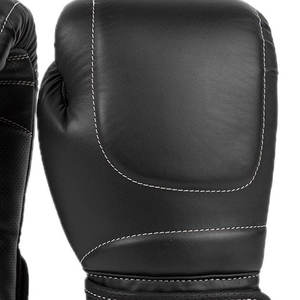 Gants de boxe entièrement personnalisés, logo personnalisé, cuir véritable de haute qualité, respirants, fermeture à boucle et crochet, sparring en extérieur - Product Image 2