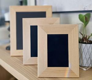 Cadre photo économique, simple, fait main, en bois, décoration murale, utilisation quotidienne, cadre photo en bois abordable - Product Image 2