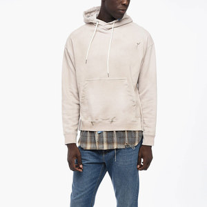 เสื้อฮู้ดดี้คุณภาพสูงแบบทำสีซีดพิเศษ ผ้าฝ้าย 100% เนื้อหนา ทรงไหล่ตก เสื้อฮู้ดดี้คุณภาพเยี่ยมแบบทำสีซีด - Product Image 6